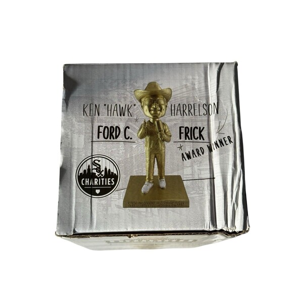 Ken "Hawk" Harrelson 2020 Ford C. Frick Award Winner bobblehead - Picture 2 of 5